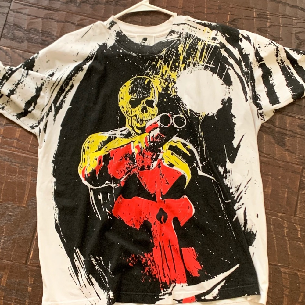 Warren Lotas Punisher Tee Men Size Large
